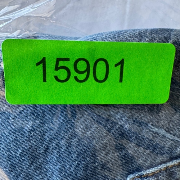 Buffalo David Bitton Women's NEW 30 Frayed LULU Mom‎ Shorts High-Rise Y2K Denim - Picture 16 of 16